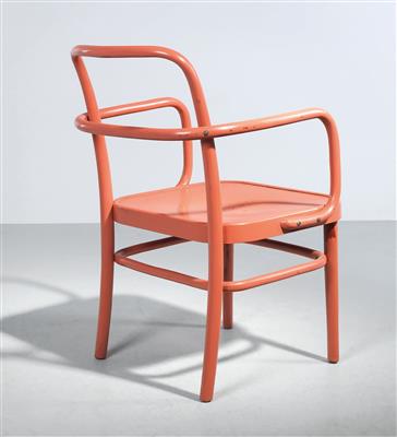 An armchair, Model No. A 64 F, designed by Josef Hoffmann c. 1930, - Design