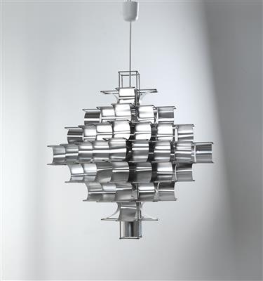 A large Cassiope pendant light, Max Sauze, designed in 1970, - Design