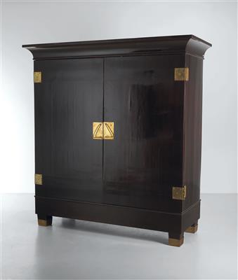 A cabinet, stylistically related to the designs by Adolf Loos, for Friedrich Otto Schmidt, - Design