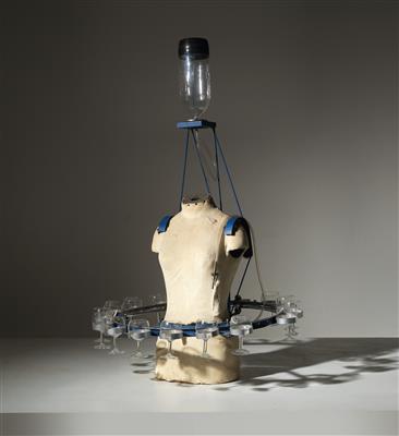 A Mineralmaid sculpture, designed and manufactured by Paul Etienne Lincoln* in 1991, - Design