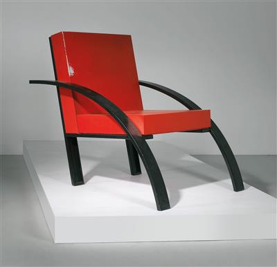 A ‘Parigi’ armchair, designed by Aldo Rossi in 1989, - Design