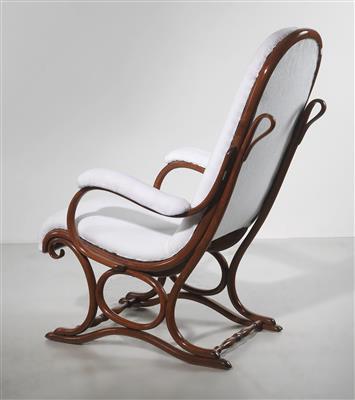 A bentwood armchair, Model No. 1, designed by Gebrüder Thonet c. 1900, - Design