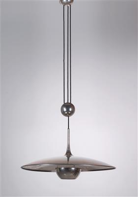 An ‘Onos 55’ ceiling light, Florian Schulz, Germany, c. 1970, - Design