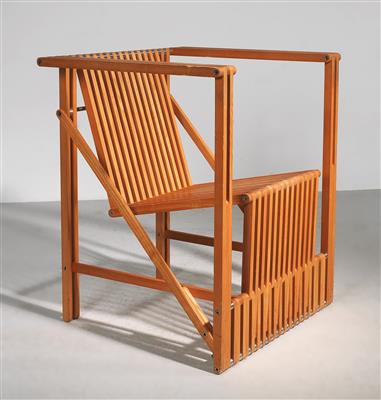 An ‘Attila’ folding chair, designed by Norbert Wangen*, - Design