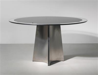 A circular table, designed by Luigi Saccardo c. 1970, - Design