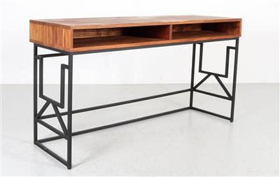 A ‘Ndebele’ desk, designed by Mpho Vackier, manufactured in Pretoria, South Africa, in 2017, - Design