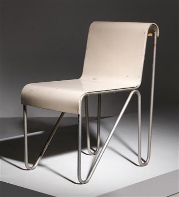 A rare and early ‘Beugel Stoel’, designed by Gerrit Thomas Rietveld in 1927, - Design