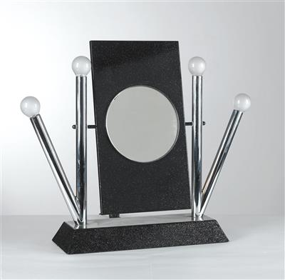 An Yukka table mirror with lights, designed by Anna Anselmi in 1980, - Design