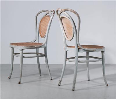 Zwei Stühle Mod. 33, Entwurf vor 1904, - Design