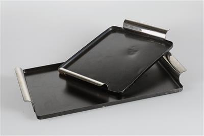 Zwei Tabletts, Entwurf Marianne Brandt 1929 - 1932, - Design