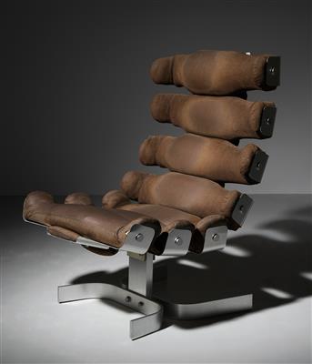 A lounge chair “Vertebrae Chair”, Pierre Vandel, - Design