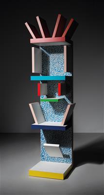 Seltenes Bücherregal Mod. "Factotum", Entwurf Ettore Sottsass - Design