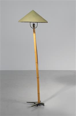 A “butterfly” floor lamp, mod. no. 3740, Carl Auböck, - Design