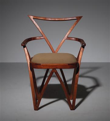 A chair, designed and manufactured by Johannes Hradecny - Design