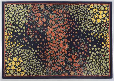 A “Mille Fleurs” carpet, Robert Four, - Design