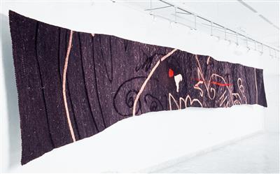 A unique tapestry “Synergy”, designed and manufactured by Suzana Gojnic in 1994 - 1996, - Design