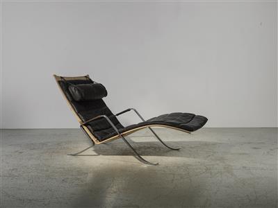 A “grasshopper” lounge chair mod. no. FK-87, designed by Preben Fabricius & Jørgen Kastholm - Design