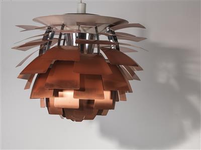 A “PH Cone / Artichoke” hanging light, designed by Poul Henningsen - Design