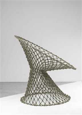 A “Fishnet Chair”, designed by Marcel Wanders *, - Design