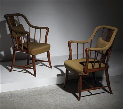 Two Armchairs, designed by Josef Frank - Design