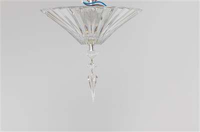 A Ceiling Lamp from the “Mille Nuit” Series, designed in around 1990, manufactured by Baccarat (Co.), - Design
