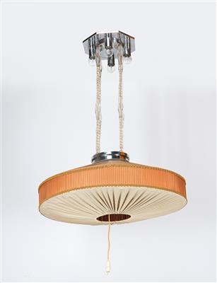 A seven-light chandelier, designed by Hubert Gessner - Design