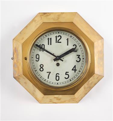 A wall clock, the model designed by Adolf Loos, - Design