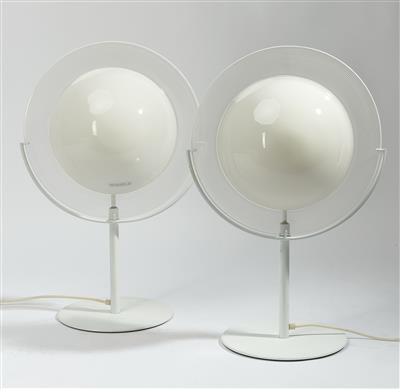 Zwei große Tischlampen / Bodenlampen aus der Serie "Saturn", Entwurf Lino Tagliapetra - Design