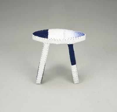 Unikat Hocker "Carry me stool", Entwurf und Ausführung Nawaaz Saldulker, - Design