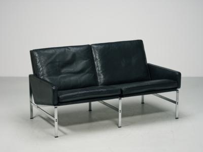 A two-seater lounge sofa mod. FK 6722, designed by Preben Fabricius & Jørgen Kastholm - Design