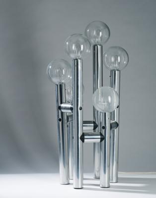 An “Atomic” floor lamp, designed by J. T. Kalmar, - Design