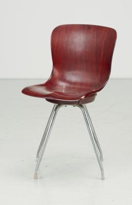 A “Pagwood” chair (“Reform Drehstuhl Mod. FFF”), designed and manufactured by Sonett, Karl Fostel Sen.'s Erben, Vienna - Design