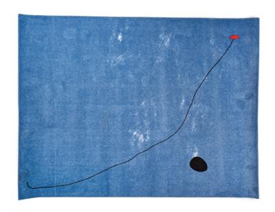 Großer Teppich nach 'Blue III' von Joan Miro, - Design