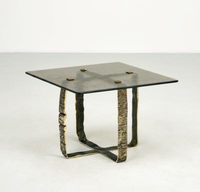 A prototype square table, designed by Irene Maria Ganser - Design