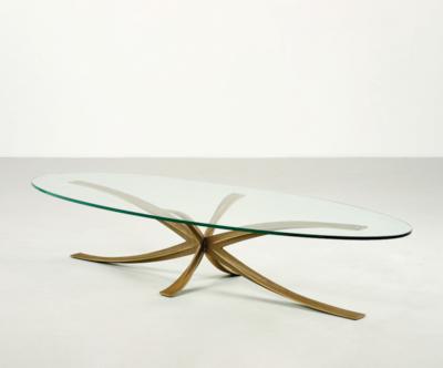 A rare, large coffee table, Michel Mangematin, - Design