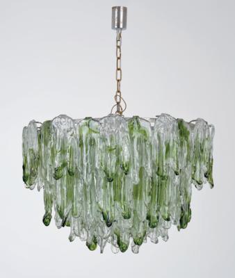 A magnificent, over-sized chandelier, Salviati & C, Italy, - Design