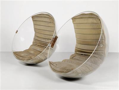 Seltenes Sitzobjekt für zwei Personen, Entwurf Danilo Silvestrin*, - Design First