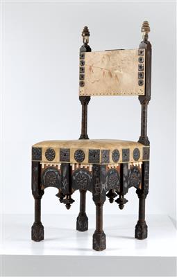 A chair, Carlo Bugatti, - Design First