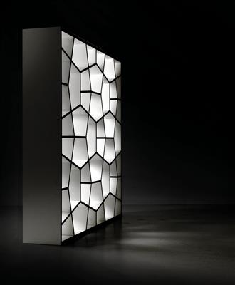 Prototype of a “Pattern” shelf structure, designed by Alfredo Häberli - Design First