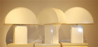 Satz von drei Tischleuchten Modell Olympe, - Classic and modern design