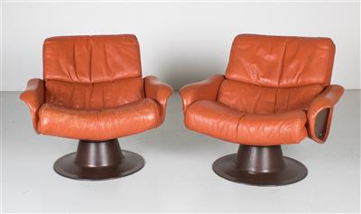 Zwei Lounge Sessel aus der Saturn Serie, - Design im Sommer