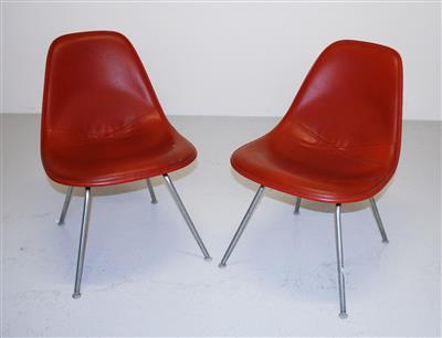 Zwei Side Chairs Modell DSH, - Design im Sommer