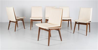 Satz von sechs Stühlen, - Interior Design