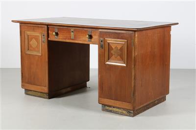 Großer Schreibtisch, 1. Hälfte 20. Jahrhundert, - Design