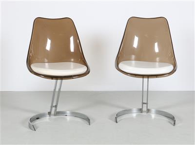 Zwei Stühle, Entwurf Boris Tabacoff - Design