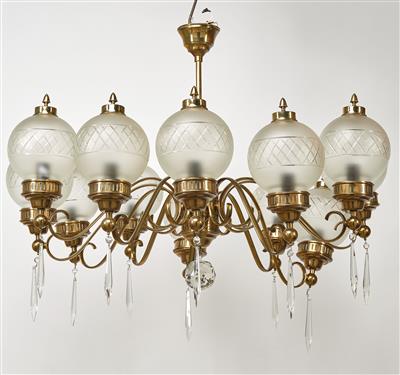 Große Deckenlampe, Entwurf Angelo Lelii - Design