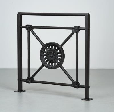 Geländer / Zaunsegment, Entwurf Otto Wagner - Design