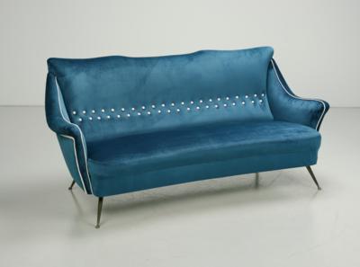 Lounge Sofa, Italien, Mitte 20. Jahrhundert, - Design