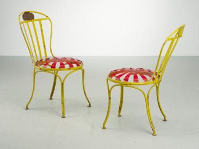 Zwei Gartenstühlen, Francois A. Carre, - Design