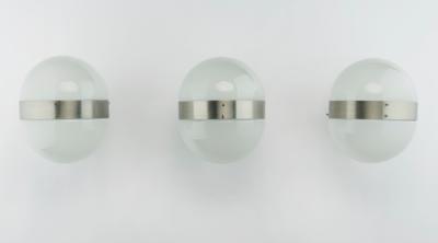 Drei Wandlampen Mod. Clio, Entwurf Sergio Mazza - Design